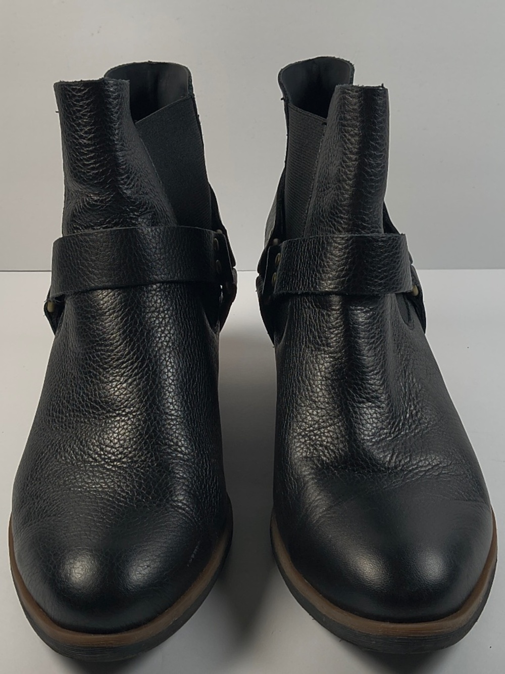 Kork-Ease Cyanna leather harness ankle boot